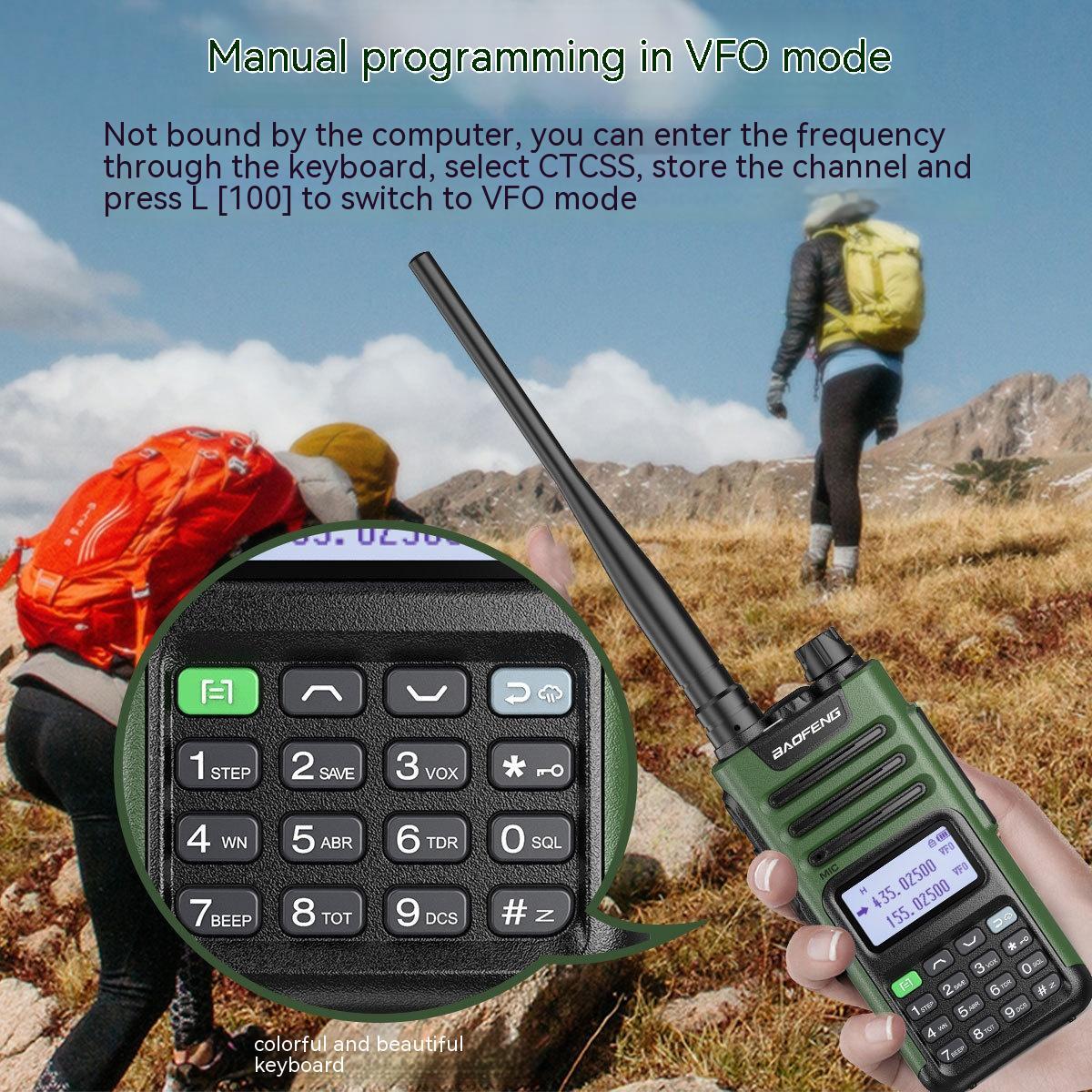 High-Power Long-Distance Walkie Talkie