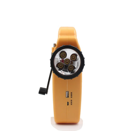 Hand-Cranked Radio Emergency Light