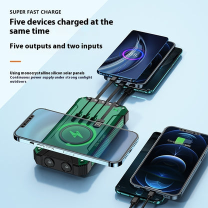 Portable Wireless Charger Solar