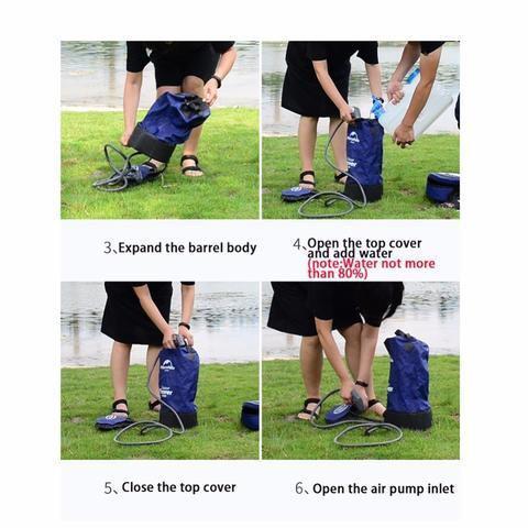 Outdoor Folding Shower Bag