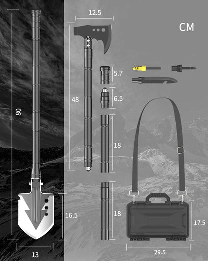 Outdoor Multi-Function Shovel Suit